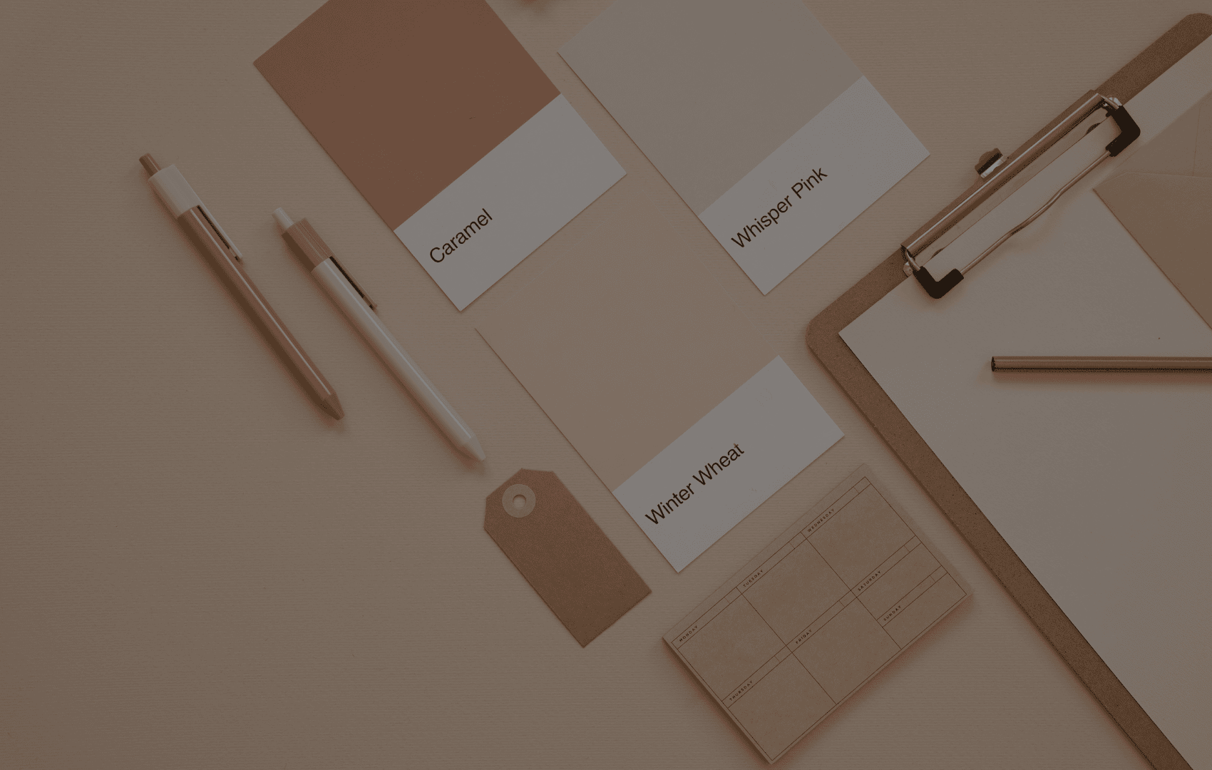 bannière de la page devis, représentant un carnet de note